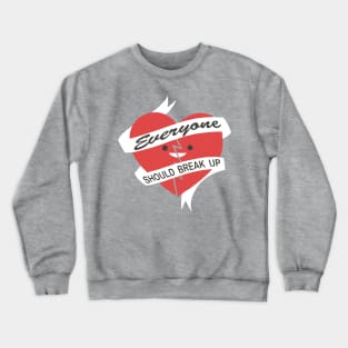 Happy Little Broken Heart Crewneck Sweatshirt